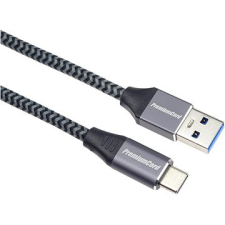 PremiumCord kabel USB-C - USB 3.0 A (USB 3.2 generation 1, 3A, 5Gbit/s) 1 m kábel és adapter