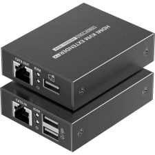 PremiumCord khext70-8 HDMI KVM extender (khext70-8) kábel és adapter