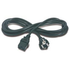 PremiumCord kpspa IEC 320 C19 to Schuko CEE 7/7 3 m fekete kábel kábel és adapter