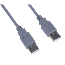PremiumCord KU2AA1 USB-A apa 2.0 Adat és töltő kábel - Szürke (1m) kábel és adapter