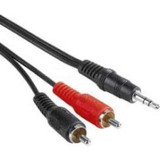 PremiumCord RCA Jack Átalakító Fekete 15m kjackcin15 (kjackcin15) kábel és adapter