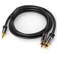 PremiumCord RCA Jack Átalakító Fekete 1.5m kjqcin015 (kjqcin015) kábel és adapter