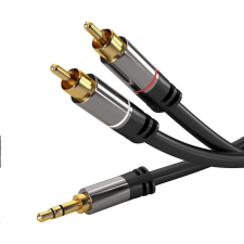 PremiumCord RCA Jack Átalakító Fekete 3m kjqcin3 kábel és adapter