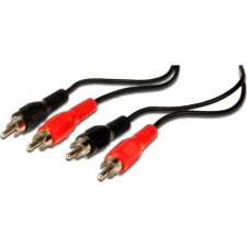 PremiumCord RCA Összekötő Fekete 15m kjackcmm2-15 (kjackcmm2-15) kábel és adapter