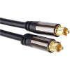 PremiumCord Toslink Összekötő Fekete 1.5m kjtos6-015