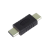 PremiumCord USB 2.0 Type C Összekötő Fekete 3cm kur31-28