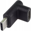 PremiumCord USB 2.0 Type C Toldó Fekete 3cm kur31-34 (kur31-34)