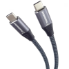 PremiumCord USB 3.0 Type C Összekötő Fekete-Szürke 1m KU31CT1