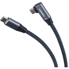 PremiumCord USB 3.1 Type C Összekötő Fekete-Szürke 1m KU31CU1 kábel és adapter