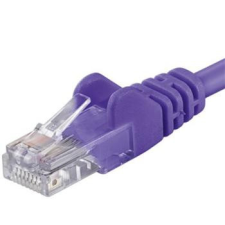 PremiumCord UTP CAT6 Összekötő Lila 25cm sp6utp002V kábel és adapter