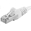 PremiumCord UTP CAT6A Összekötő Fehér 10m sp6asftp100W (sp6asftp100W)