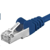 PremiumCord UTP CAT6A Összekötő Kék 1m sp6asftp010B