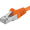 PremiumCord UTP CAT6A Összekötő Narancssárga 2m sp6asftp020E (sp6asftp020E)