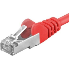 PremiumCord UTP CAT6A Összekötő Piros 5m sp6asftp050R (sp6asftp050R) kábel és adapter