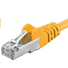 PremiumCord UTP CAT6A Összekötő Sárga 3m sp6asftp030Y kábel és adapter