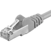PremiumCord UTP CAT6A Összekötő Szürke 10m sp6asftp100 (sp6asftp100)