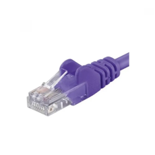 PremiumCord UTP Összekötő Lila 1m SP6UTP010V kábel és adapter