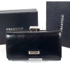Prestige fekete, két oldalas bőr női pénztárca-keretes PR55020