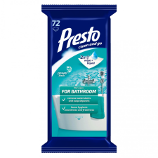 Presto Presto fürdőszobai törlőkendő 72 db tisztító- és takarítószer, higiénia