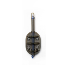 Preston Elasticated Flat Method Feeder Gumizott Etetőkosár Small 45GR horgászkiegészítő