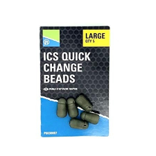 Preston Preston ICS Quick Change Beads Large Gyorskapocs 5db/csomag horgászkiegészítő
