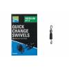 Preston QUICK CHANGE SWIVELS - SMALL