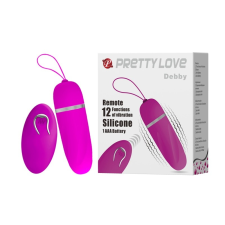 Pretty Love Debby vibrációs tojás, távirányítóval vibrátorok