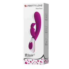 Pretty Love Harlan vibrátor, kiváló minőségű anyag, sima felület, 12 rezgési funkció vibrátorok