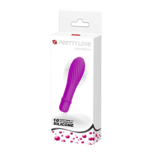 Pretty Love Solomon lila mini vibrátor, kiváló minőségű anyagból készített, ergonómiailag kialakított vibrátorok