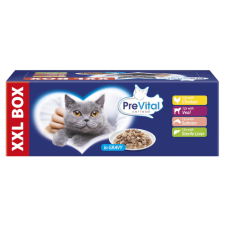 PreVital alutasakos macskaeldel giga box 48x100gr macskaeledel