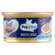 PreVital Mousse teljes értékű állateledel felnőtt macskák számára tonhallal 85 g macskaeledel