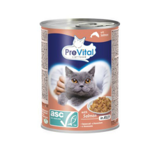  PreVital Nedves Macskaeledel lazac - 415g macskaeledel