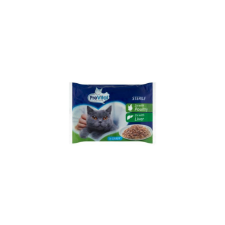 PreVital Prevital Alutasakos Macskaeledel Steril Máj-Baromfi 4x100gr macskaeledel