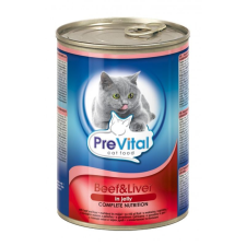 PreVital Prevital Macska Konzerv Marha-Máj 415gr macskaeledel