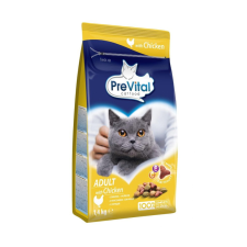 PreVital PreVital Száraztáp granulátum, macska, Adult, csirke 4x1,4 kg macskaeledel