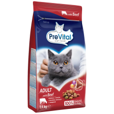 PreVital száraz macska eledel marha 1,4 kg macskaeledel