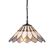 Prezent Tiffany színes függesztett Tiffany lámpa (PRE-217) E27 2 izzós IP20 világítás