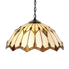 Prezent Tiffany színes függesztett Tiffany lámpa (PRE-83) E27 2 izzós IP20 világítás