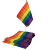  PRIDE - LGBT ZÁSZLÓ KIS ZÁSZLÓ BANNER