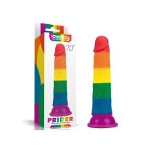 Pride r Dildo szilikonból-18cm. műpénisz, dildó