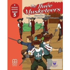 Primary Readers Level 5: The Three Musketeers with CD-ROM idegen nyelvű könyv