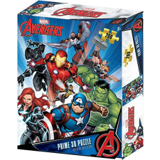Prime 3D Marvel Avengers - Bosszúállók 3D puzzle, 200 darabos puzzle, kirakós