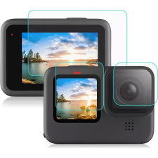 PrimeGuard Ochranné tvrzené sklo pro GoPro Hero 9 Transparentní 3 ks v sadě sportkamera kellék