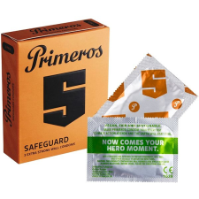 Primeros Safeguard extra erős óvszer, 3 db óvszer