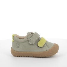 Primigi – Átmeneti- tépőzáras növényi bőr gyerekcipő - zsálya - 19 gyerek cipő
