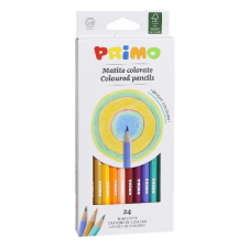 Primo Színes ceruza primo hatszögletű 24 darabos 5041mat24e színes ceruza