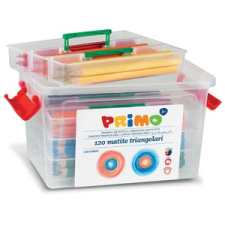 Primo Színesceruza PRIMO 517TJ120 vastag, háromszögletű, 12x10db, műa. tároló dobozban színes ceruza