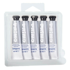 Primo Tempera PRIMO ezüst 12 ml 5 db/készlet tempera