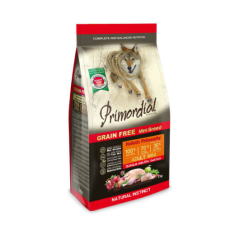 Primordial -GRAIN-FREE DOG Mini Adult Fürj&Kacsa 6 kg kutyaeledel