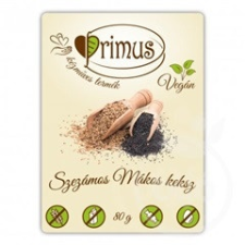  PRIMUS KEKSZ SZEZÁM-MÁK GM. 80 g előétel és snack